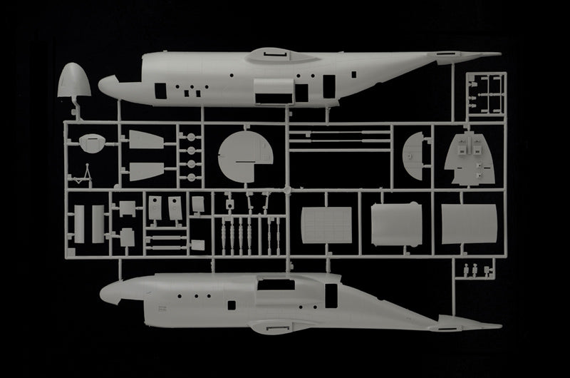 Italeri 1310 1:72 AC130H Spectre Military Aircraft Plane Model Kit