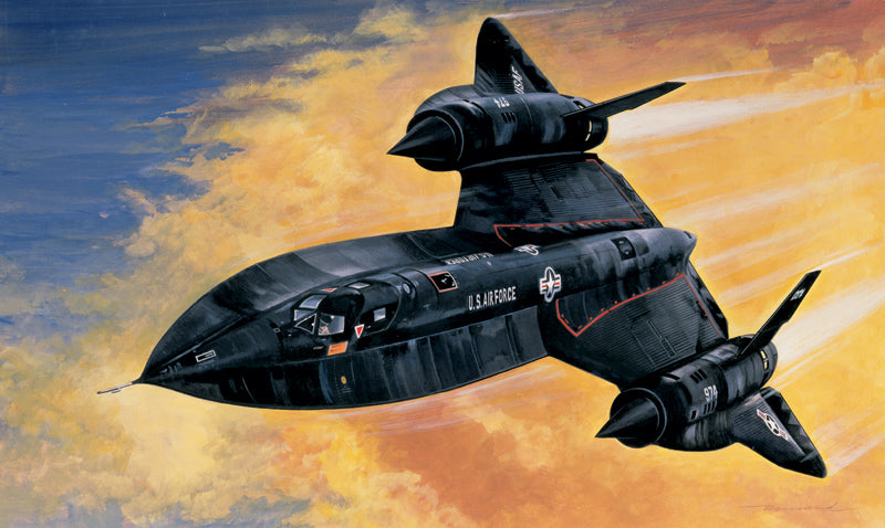 Italeri 145 1:72 SR71 Blackbird Military Aircraft Plane Model Kit