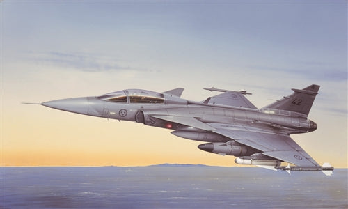 Italeri 2638 1:48 JAS 39A Gripen Swedish AF Modern Fighter Bomber Plane Kit