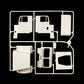 Italeri 3859 1:24 Freightliner FLC Tractor Cab Truck Kit