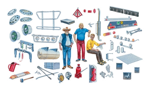 Italeri 720 1:24 New Truck Accessories