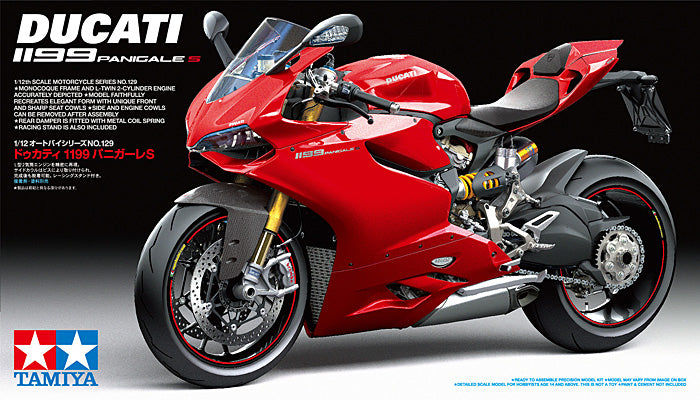Tamiya 14129 1:12 Ducati 1199 Panigale S Motorcycle Kit