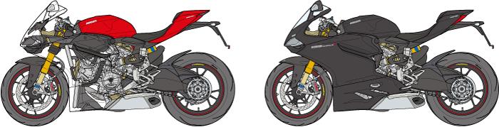 Tamiya 14129 1:12 Ducati 1199 Panigale S Motorcycle Kit