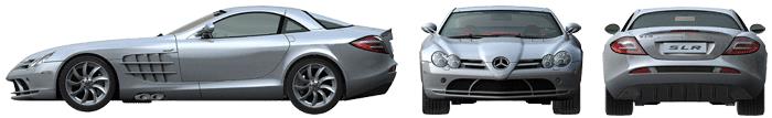 Tamiya 24290 1:24 Mercedes Benz SLR McLaren Car