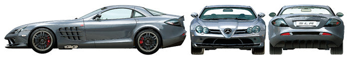 Tamiya 24317 1:24 Mercedes Benz SLR McLaren 722 Edition Car
