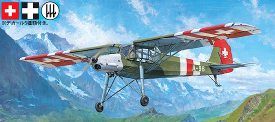 Tamiya 25158 1:48 Fieseler Fi156C Storch (Foreign Air Forces) Military Plane Kit