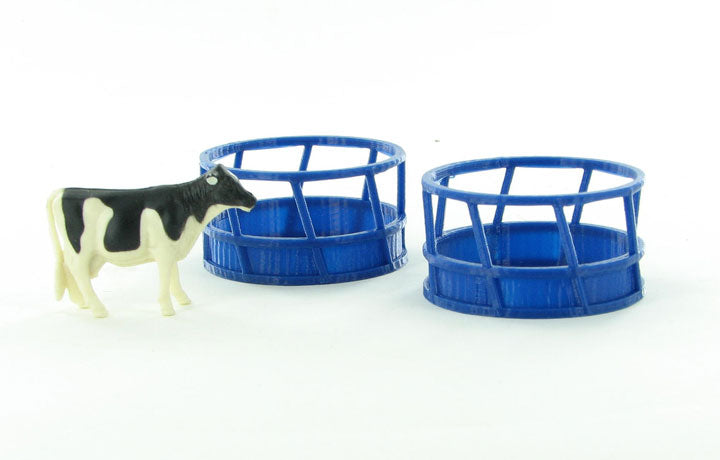 3D to 64-300-BL 1:64 Hay Feeder (Pack of 2)