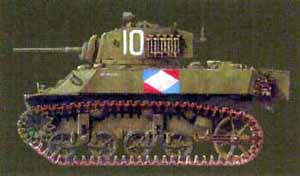 AFV Club AF35053 1:35 US M3A3 Stuart Light Military Tank Model Kit