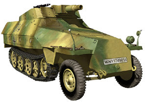 AFV Club AF35068 1:35 German SdKfz 251:9 Ausf D Kanonenwagen with 75mm Gun Kit