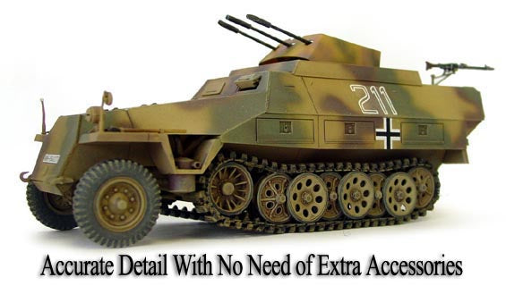 AFV Club AF35082 1:35 SdKfz 251:21 Ausf D Drilling Halftrack Plastic Model Kit
