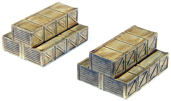 Classic Metal Works 20211 HO Mini Metals Wooden Crates Load (Pack of 2)