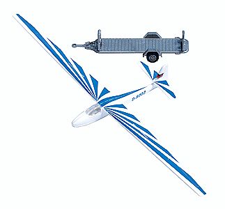 Busch 1155 HO Glider w/Trailer