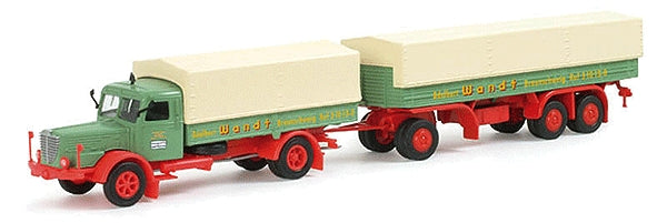 Herpa 152167 1:87 Buessing 8K Truck/Trailer Wndt
