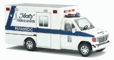 Busch 41812 HO E-350 Mercy Med Services