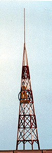 Blair Line 2516 HO Television Broadcast Laser-Cut Tower Kit