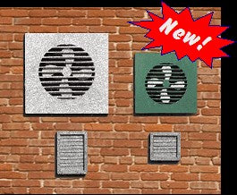 Blair Line 2707 HO Wall/Window Fans (6) & Vents (15)