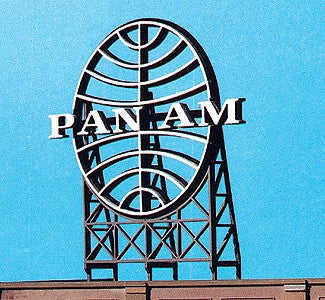 Blair Line 2525 HO/S And O Pan Am Laser-Cut Billboard Kit