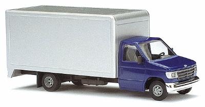Busch 41850 HO 1:87 Blue Ford E-350 Delivery Truck