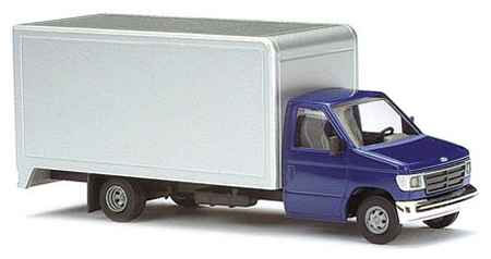 Busch 41850 HO 1:87 Blue Ford E-350 Delivery Truck