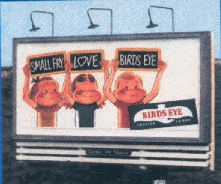 Blair Line 1433 N Pole Billboard Kit w/4 Different Signs