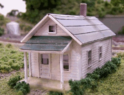 Blair Line 079 N Shotgun House Laser-Cut Building Kit
