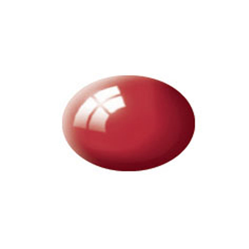 Revell 36134 Italian Red Gloss Aqua Color Acrylic Paint - 18 ml. Can