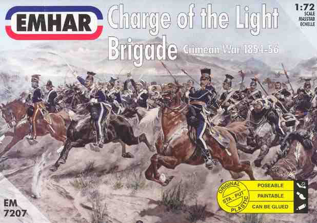 Emhar 7207 1:72 Crimean War 1854-56 Charge of the Light Brigade (18 Mounted)