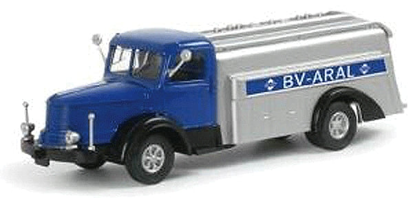 Herpa 152174 1:87 B.V. Aral Krupp Titan LKW Tank Truck