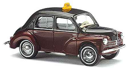 Busch 46503 1:HO Renault 4CV Taxi