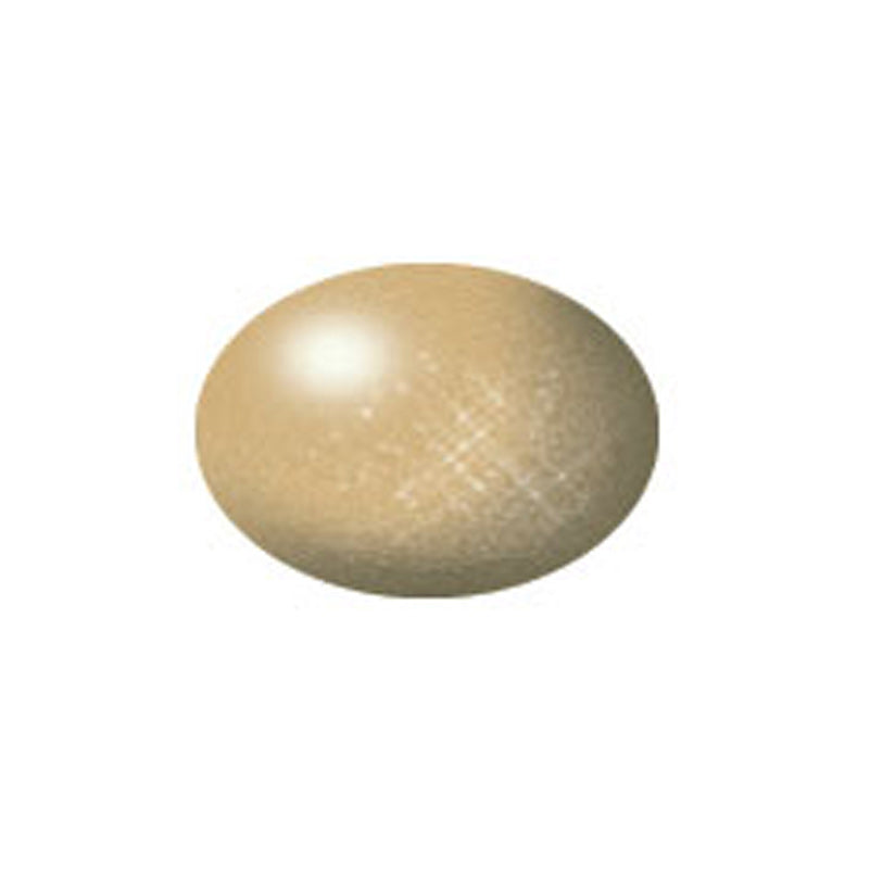 Revell 36194 Gold Metallic Aqua Color Acrylic Paint - 18 ml. Can