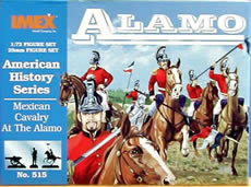 Imex 515 1:72 Alamo Mexican Cavalry Figure Set