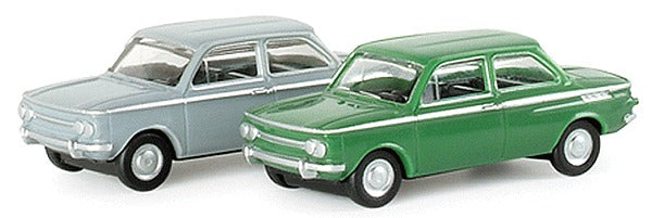 Herpa 51604 HO Magic NSU TT Assorted Colors (Pack of 2)