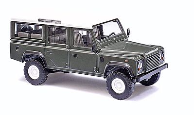 Busch 50301 HO Green/White 1983 Land Rover Defender SUV