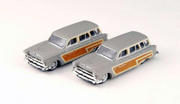 Classic Metal Works 50319 N Mini Metals Woodsmoke Gray Ford Country Squire Wagon
