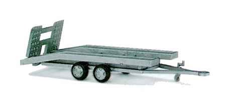 Busch 44903 1:87 HO Trailer Single Car Anhanger