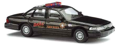 Busch 49010 HO 1:87 Ford Crown Victoria DARE Sheriff