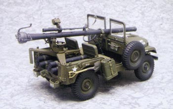 AFV Club AF35S19 1:35 US M38A1C 1/4-Ton Jeep w/M40A1 106mm Recoiless Rifle Kit