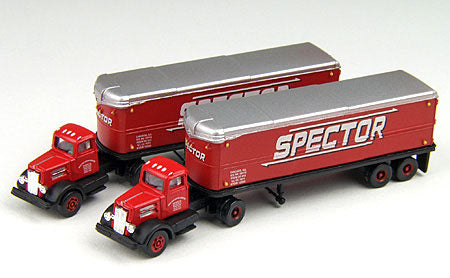 Classic Metal Works 51134 N Mini Metals Spector Tractor/Trailer (Pack of 2)