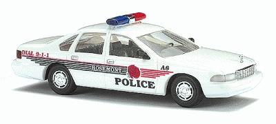 Busch 47624 HO Rosemont Chevrolet Caprice Police Sedan