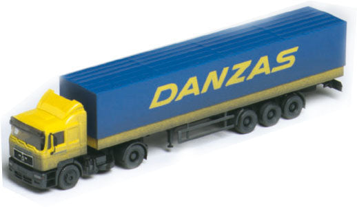 Herpa 187312 HO DANZAS MAN F90 Semi-Truck
