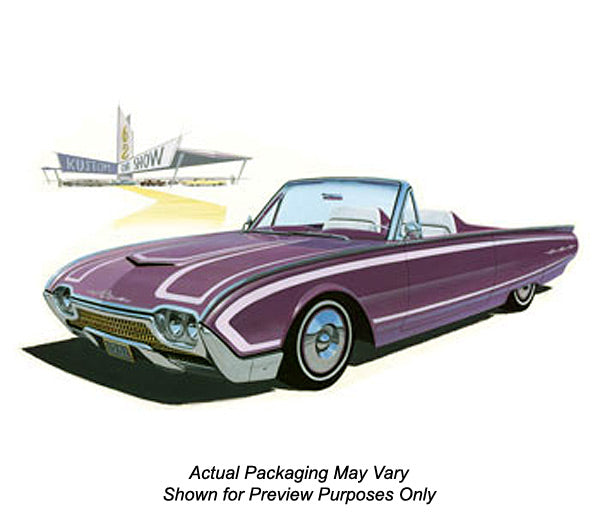 AMT 682 1:25 1962 Ford Thunderbird Plastic Model Kit