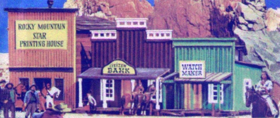BCH International 8508 HO The Bank Group Buildings:Bank/Printing House&Watch Kit