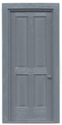 Grandt Line 3636 O Station or House Entry Door with Frame (Pack of 2)
