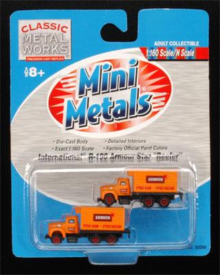 Classic Metal Works 50261 N Mini Metals Armour Star International R-190 Truck