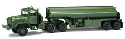Herpa 744492 HO Assembled M 931 US Army Tanker Truck