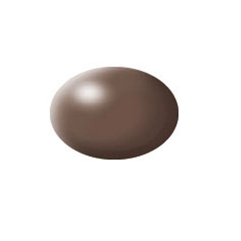 Revell 36381 Brown Silk Aqua Color Acrylic Paint - 18 ml. Can