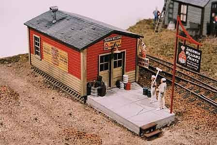 JL Innovative Design 441 HO Scale F.S. Jones Painting Building Kit
