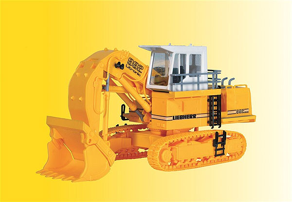 Kibri 11277 HO Liebherr R992 Litronic Hydraulic Front Shovel Plastic Model Kit