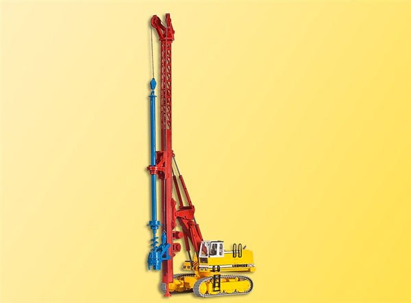 Kibri 11279 HO Liebherr Hydraulic Excavator 974 with Drilling Device Plastic Kit