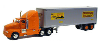 Model Power 17005 HO Western Pacific Road/Rail Service Long HaulW/STDBox Trailer